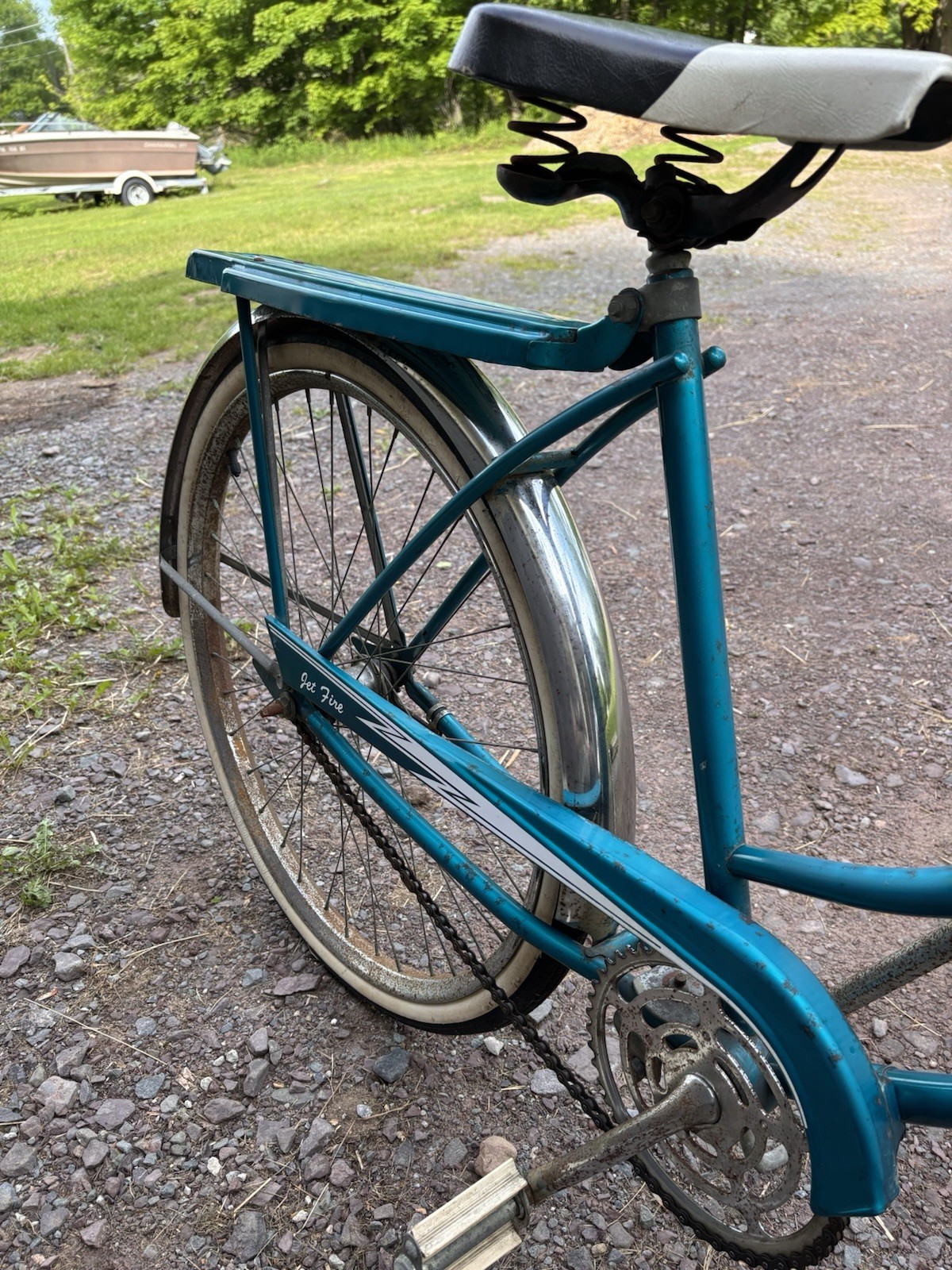 1967 Murray Jet Fire Bicycle Model Vintage Original Print