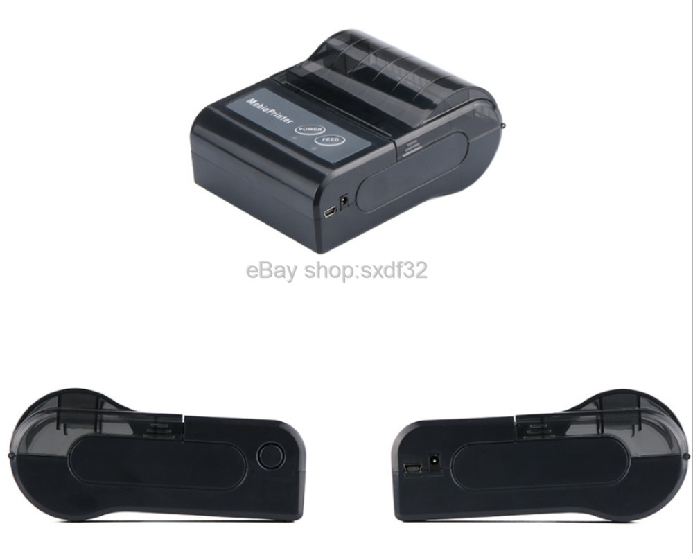58mm Bluetooth Thermal Receipt For Printer Android IOS Windows Port POS Portable