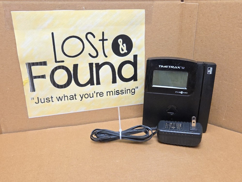 Pyramid TimeTrax EZ Swipe Terminal Time Clock *UNTESTED