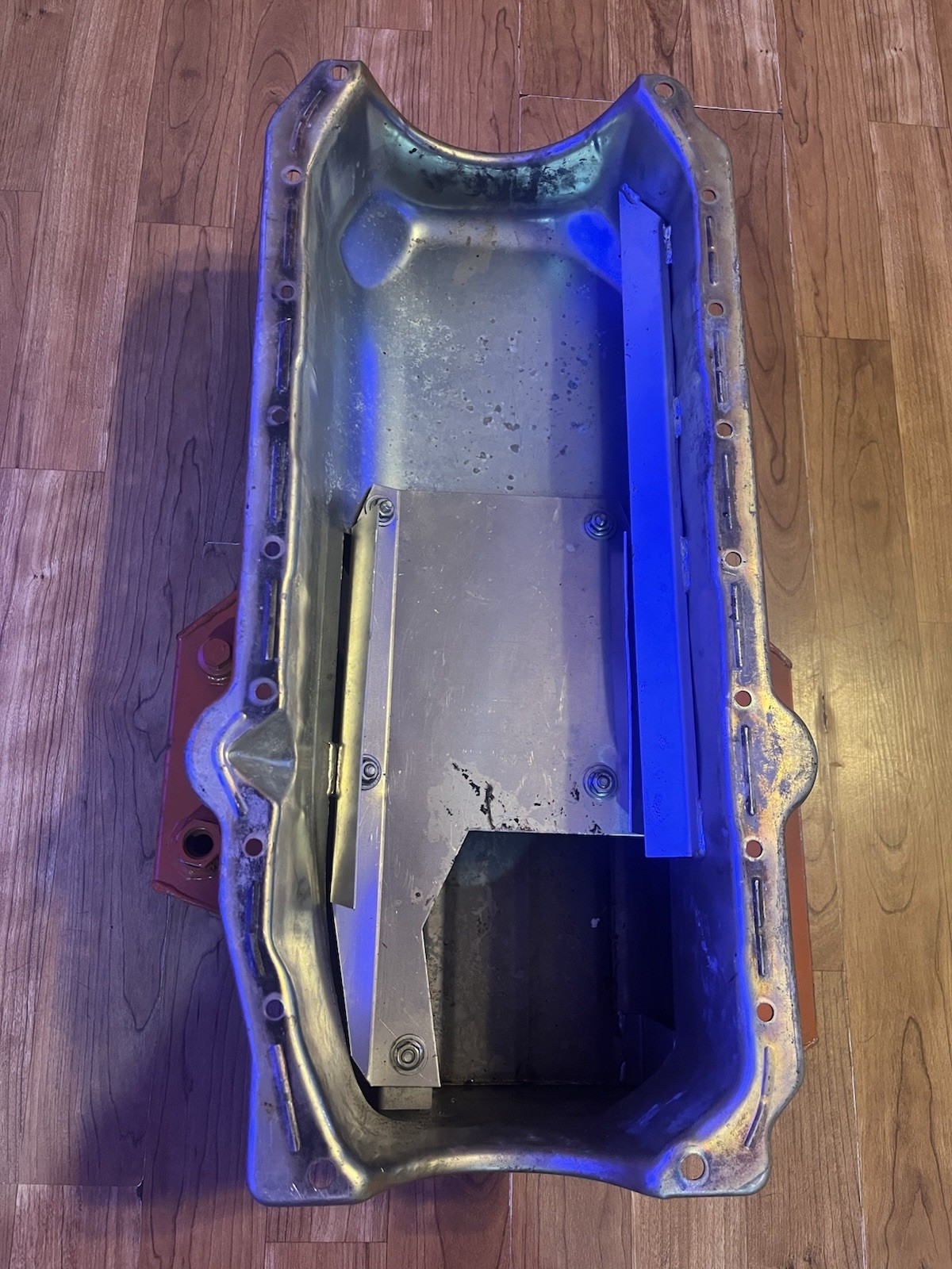 Small Block Chevy Circle Track Oil Pan Very Nice!