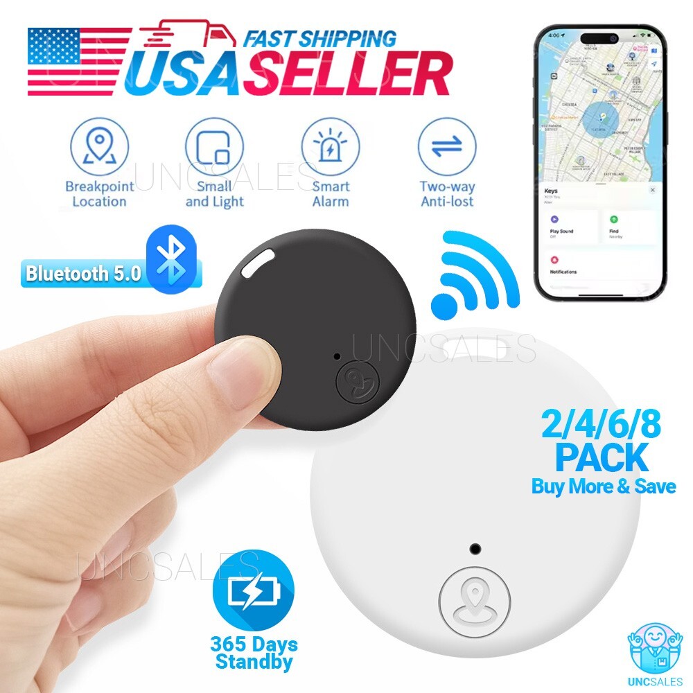 Bluetooth Mini GPS Smart Tag Air Key Pet Finder Tracker Locator iOS Android
