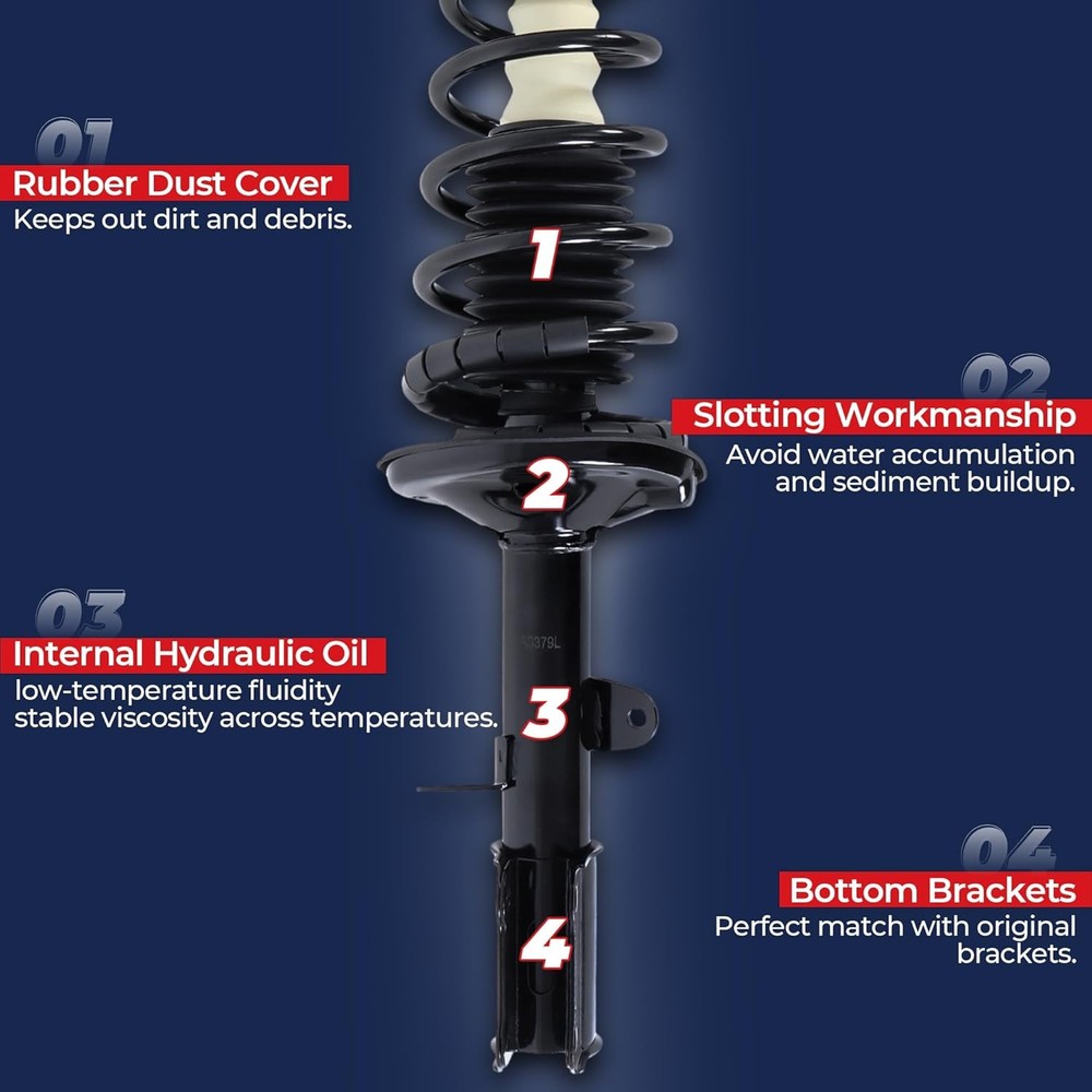 VW Jetta Front Struts 2005-2017