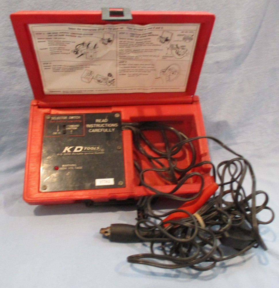 VINTAGE PORTABLE IGNITION SYSTEM #2632 - K-D TOOLS - UNTESTED