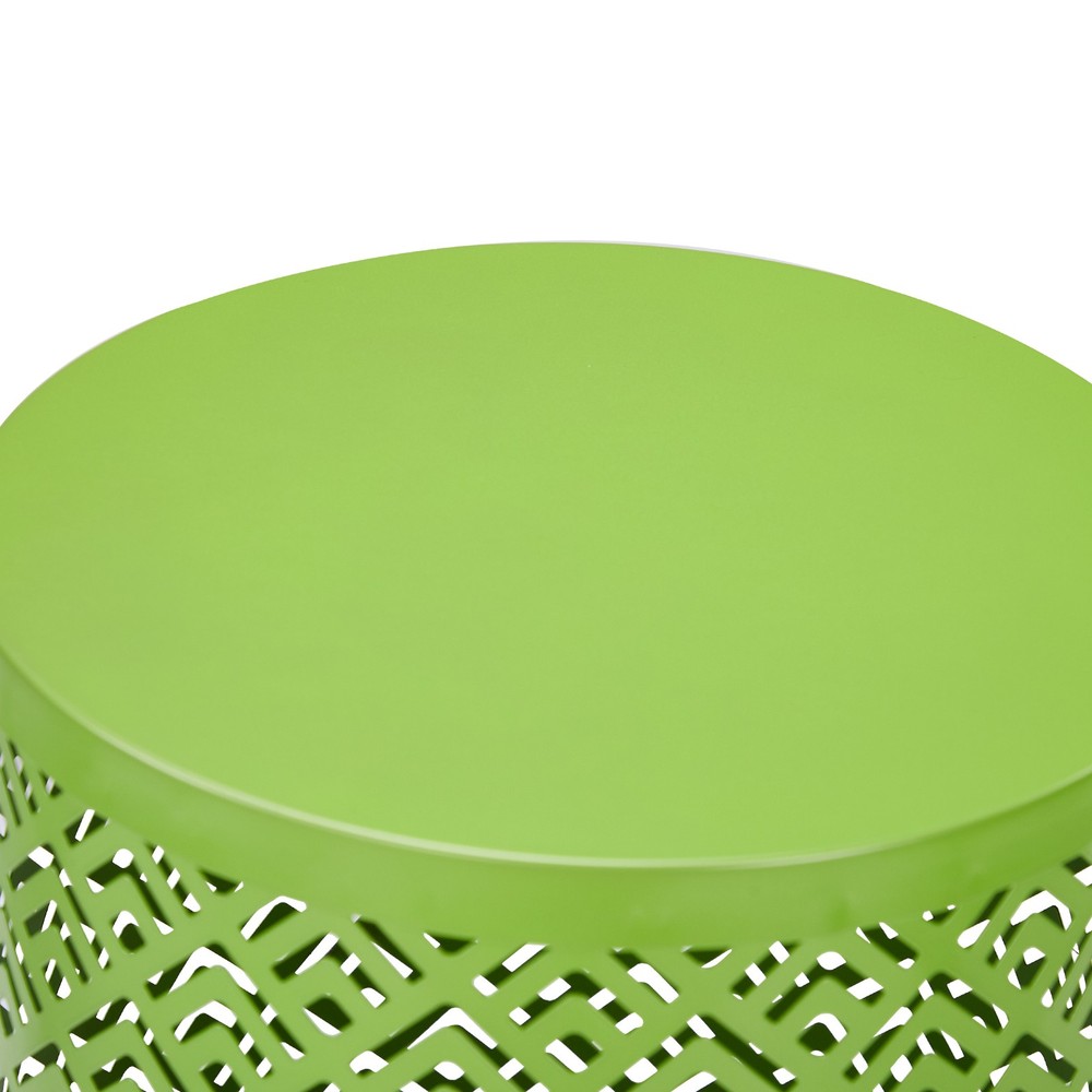 Nesting Side Table Set of 3 Round Accent Table Metal Frame End Table