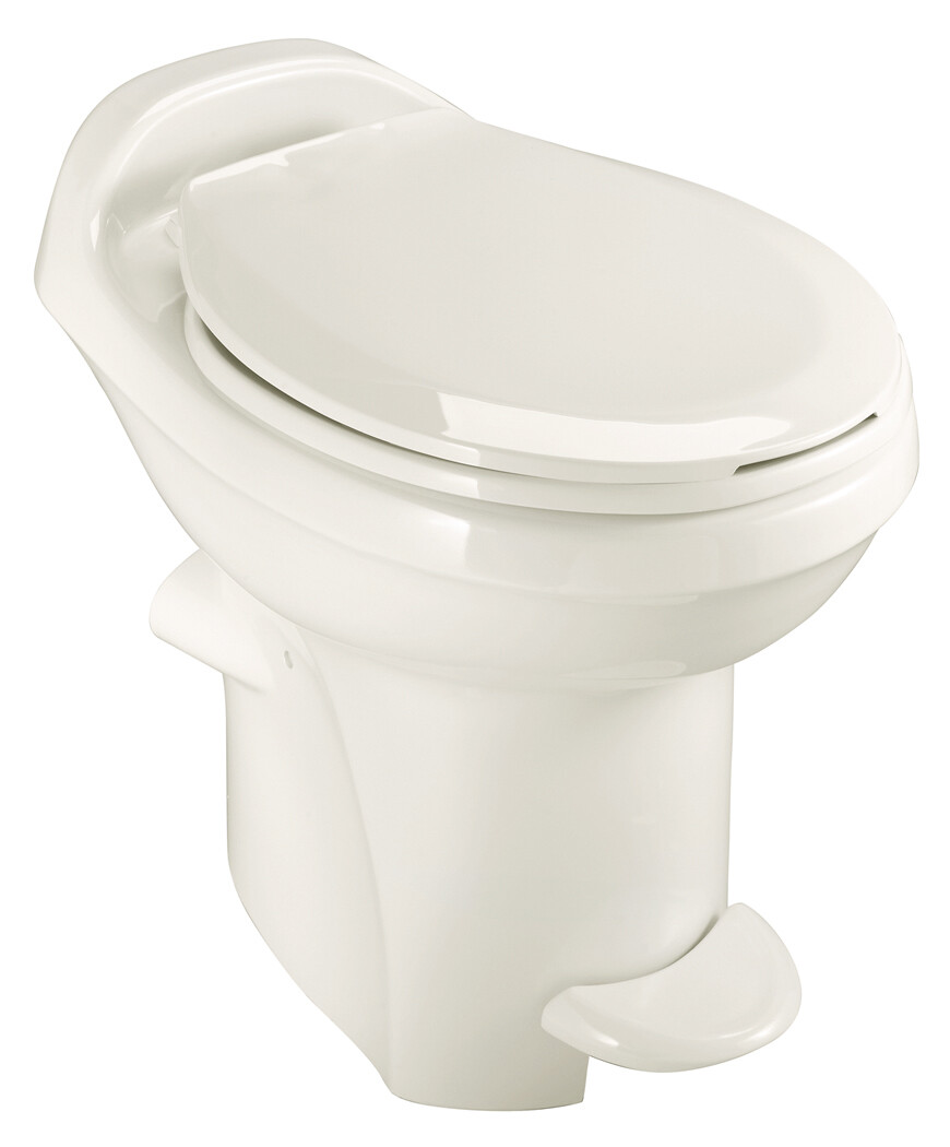 Thetford 34430 Full Bowl Flush RV Toilet, 17-1/2" Seat