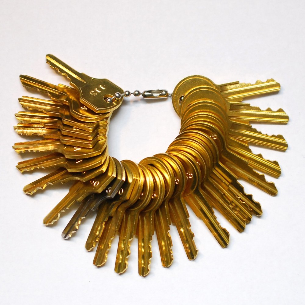 🔑 28 Pentesting Fire Alarm Panel & Pull Station Technician Key Set