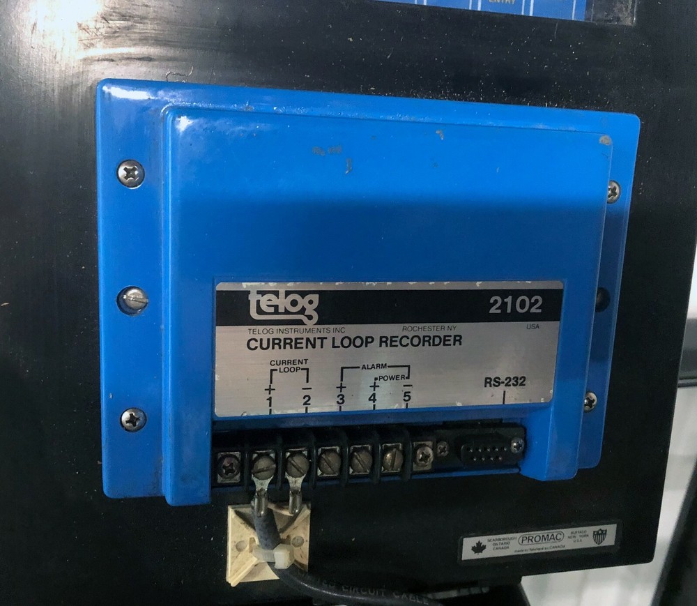 TELOG 2102 Current Loop Recorder w/ RS-232 + PROMAC Micro Comet Controller