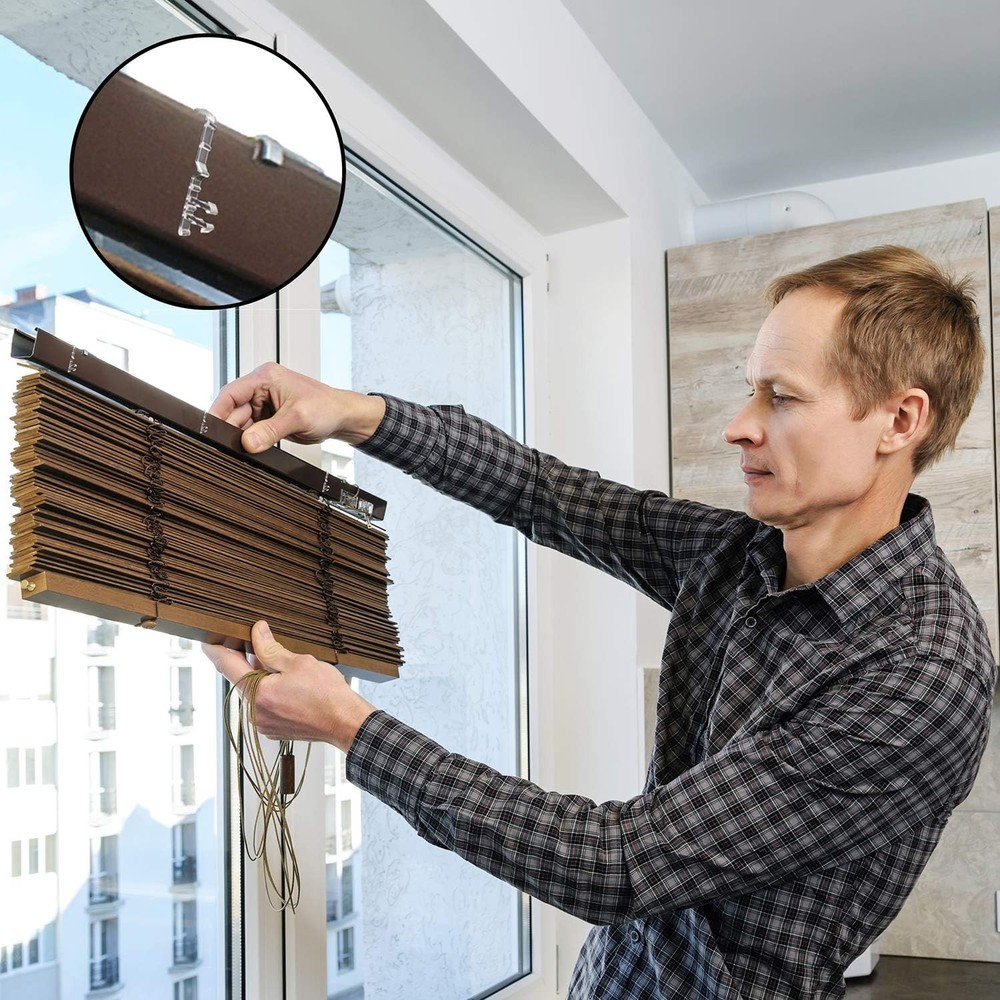 Valance Clips for Horizontal Window Blinds Replacement