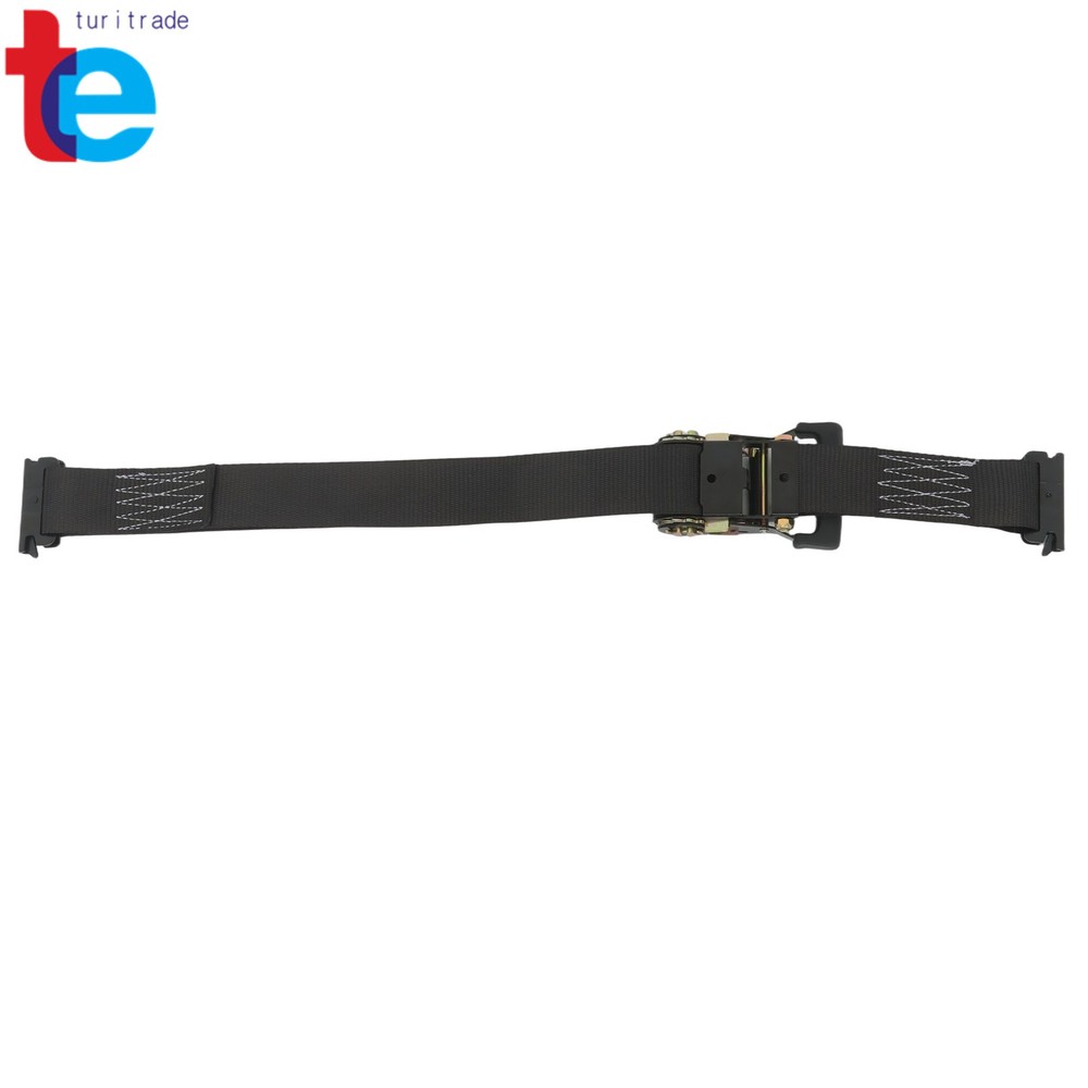 Utility Wheel Chock Tire Strap Tie Down Kit 4PCS E-Track 2PCS 6' Tie Down Strap