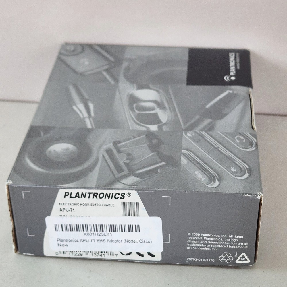 Plantronics APU-71 Electronic Hook Switch EHS Adapter