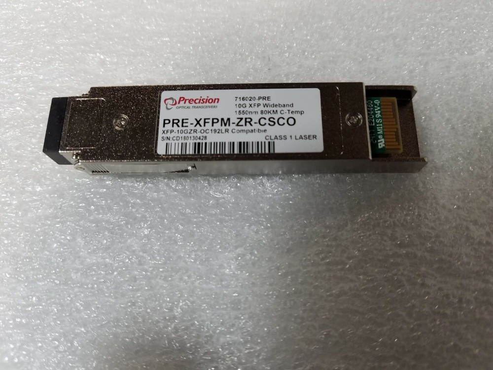 Precision PRE-XFPN-ZR-CSCO Transceiver Module