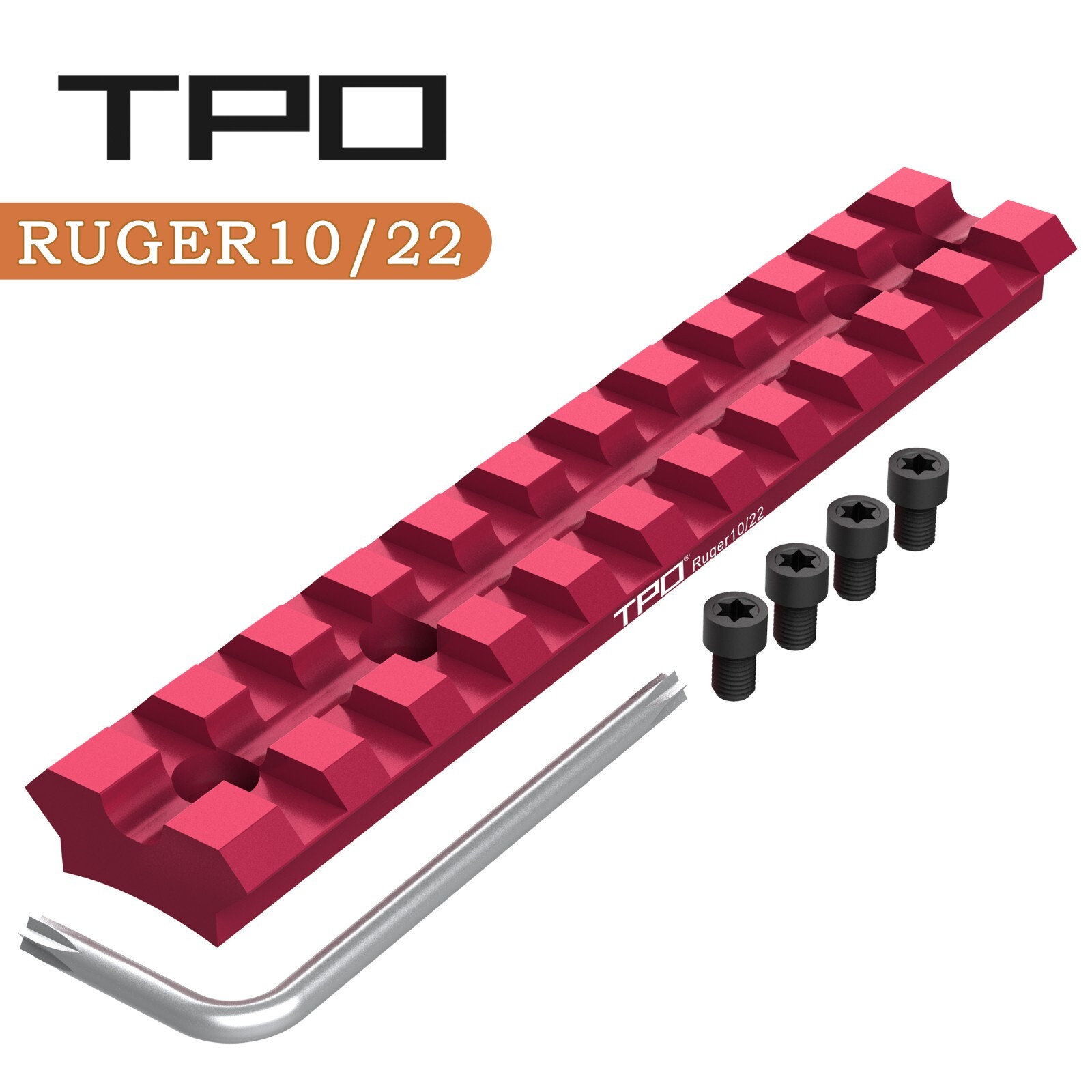 Picatinny Rail Mount for Ruger 10/22 with 11 Slots for Red Dots Mounting Scopes