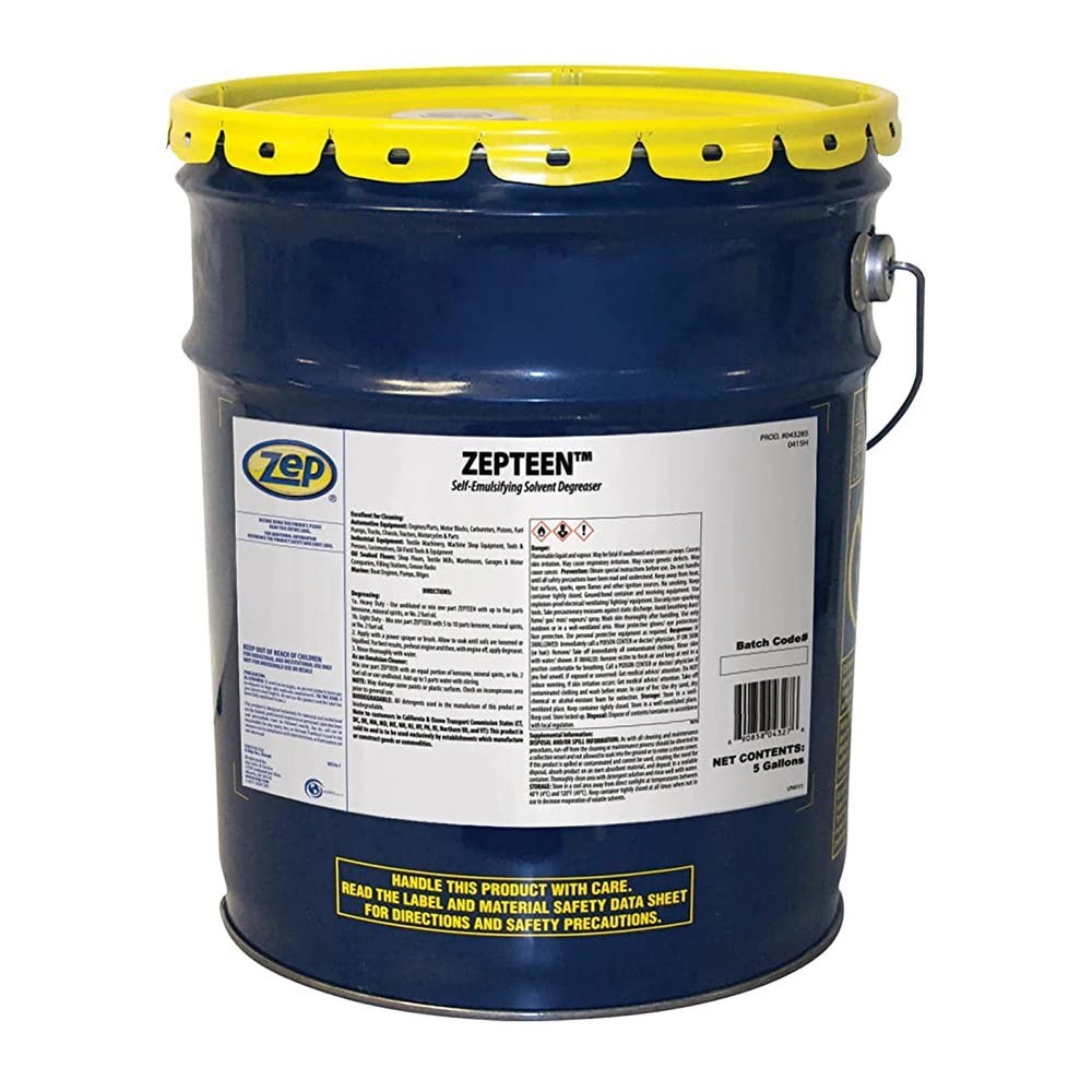 Zep Zepteen Self-Emulsifying Solvent Degreaser - 5 Gallon (1 Unit) 43235 -