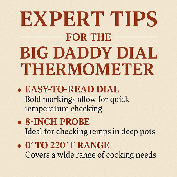 LD Carlson Big Daddy Dial Thermometer