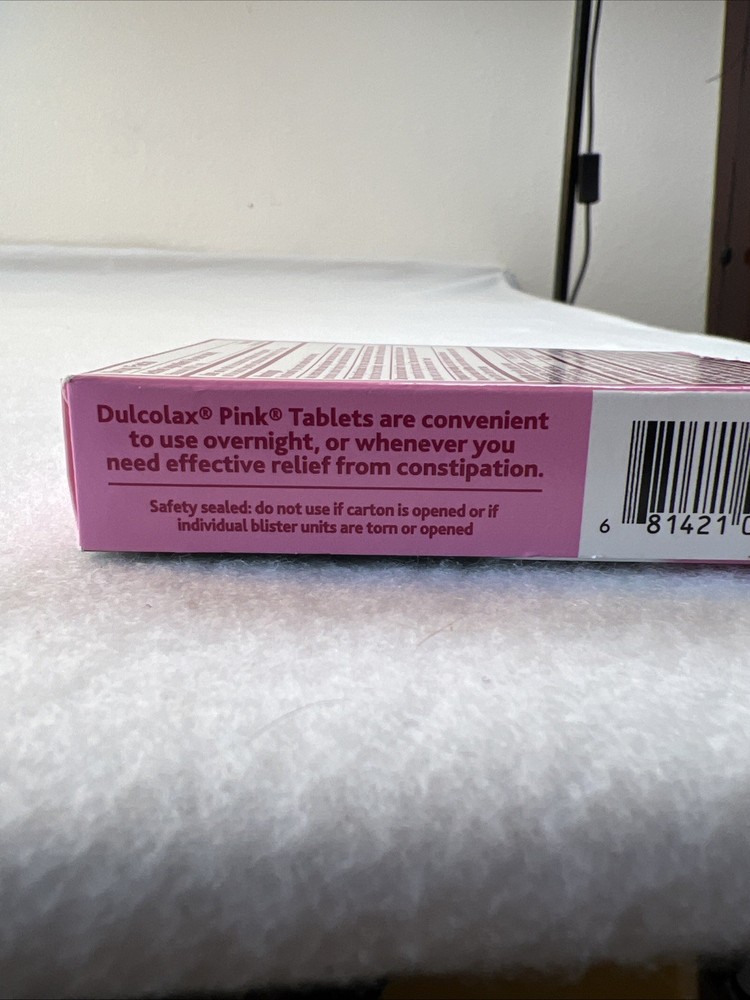 Dulcolax Pink Laxative Tablet - 25 Count