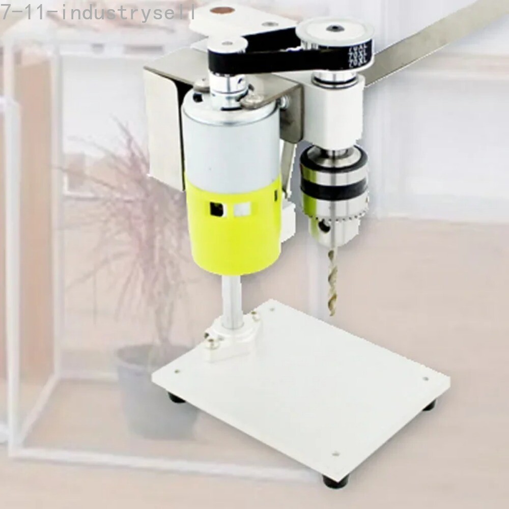 Desktop DC Speed Regulating Electric Drill Miniature Bench Drill Desktop