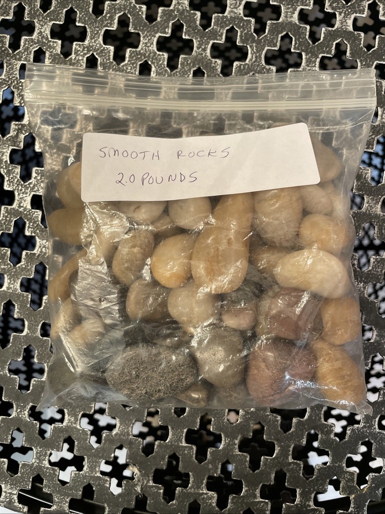 Polished Rocks 2 Pounds Decorative