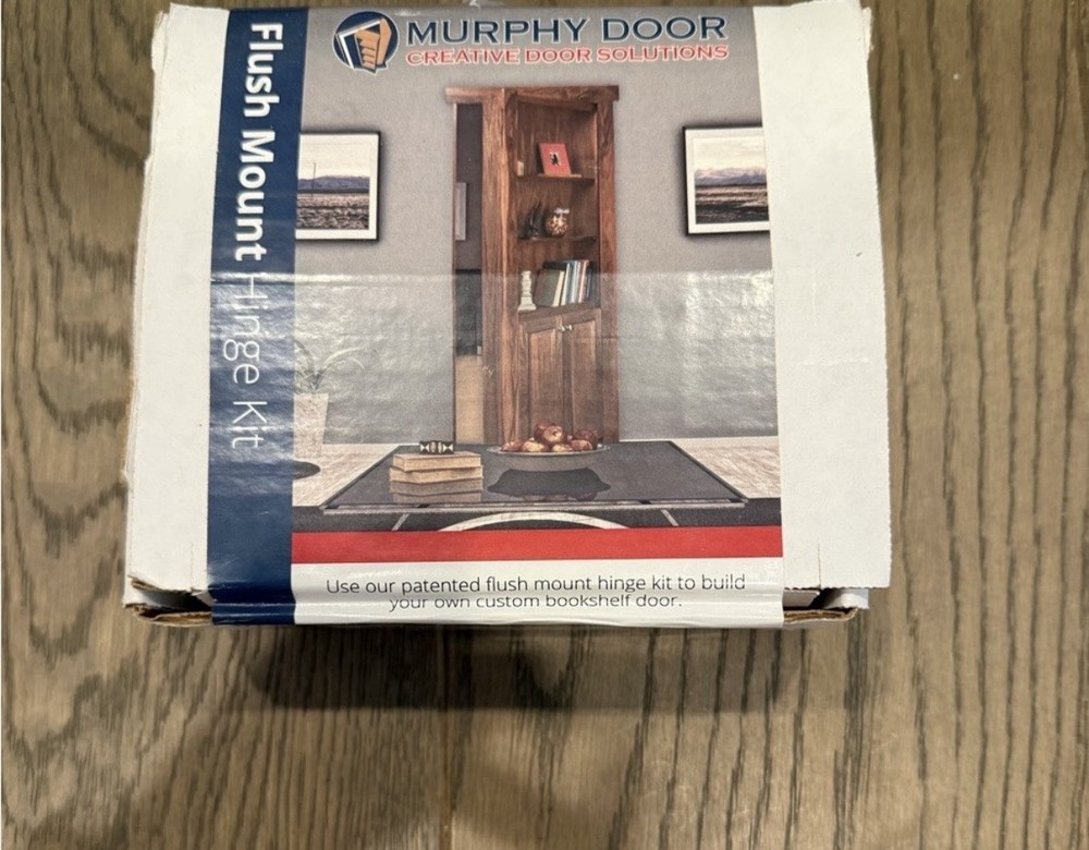 Unopened Murphy Door Flush Mount Hinge Kit