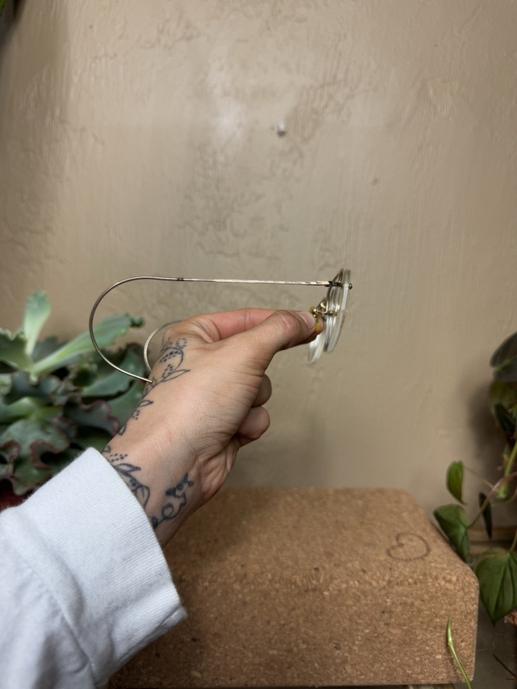 Vintage Wire Bifocals with Case