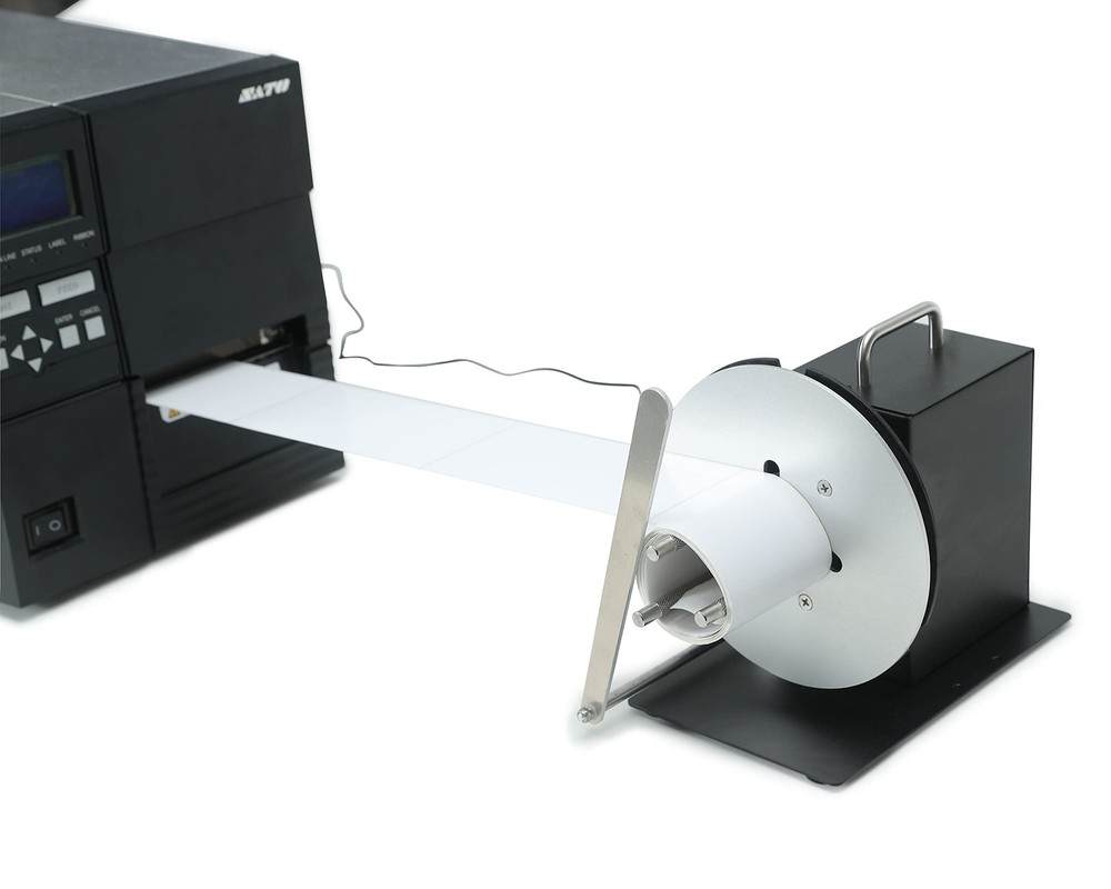 U.S. Solid Automatic Label Rewinder 8.66 in Roll Diameter 4.72 in Width