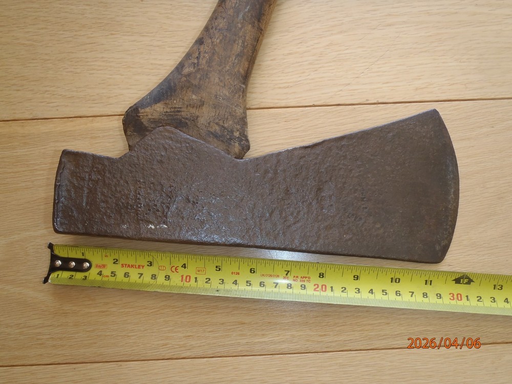 Vintage Axe Welsh Valleys Miners Tool