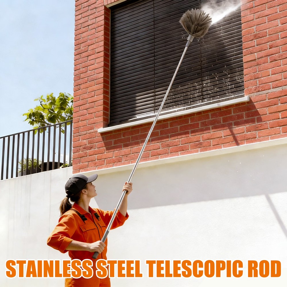 GARITIN Dusters for Cleaning with 84" Extension Pole