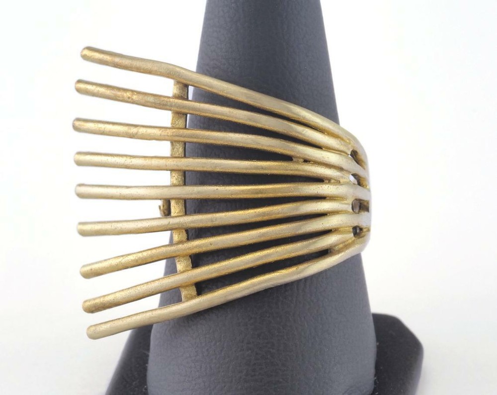 Adjustable Ring Raw brass (19mm 9US inner size - Adjustable ) OZ2738