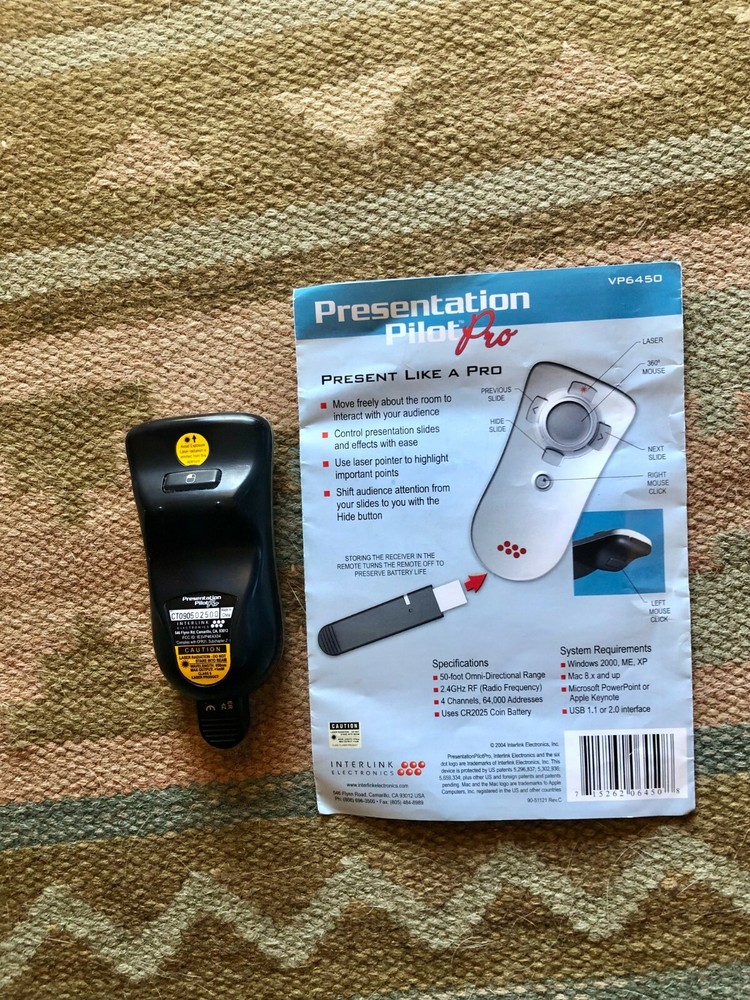 Presentation Pilot Pro