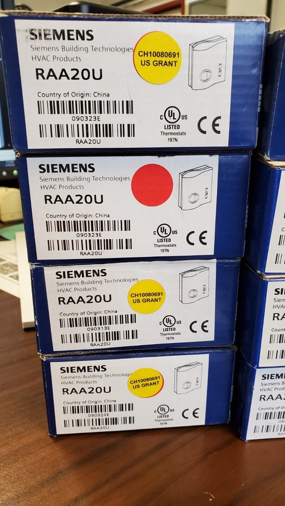 Siemens RAA20U Thermostat