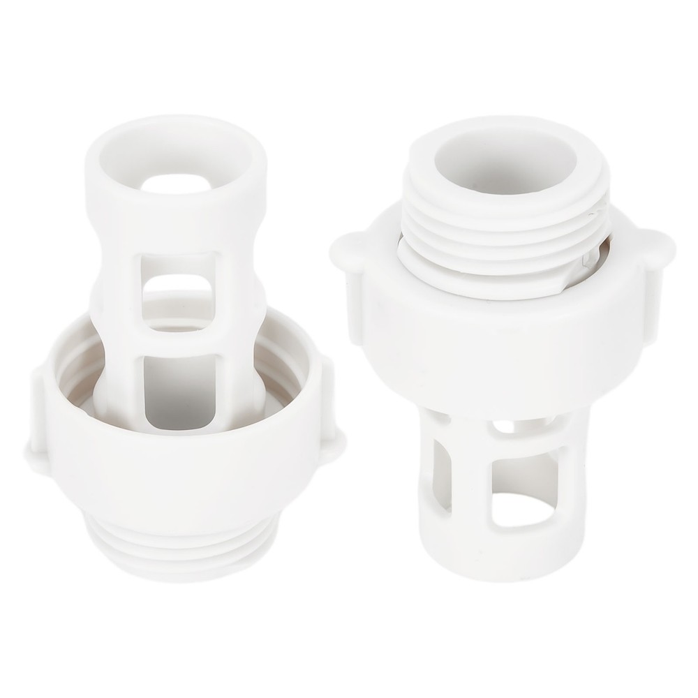 Replacement Adapter for Intex Round Pool Hose Drain Solid Plastic Construction