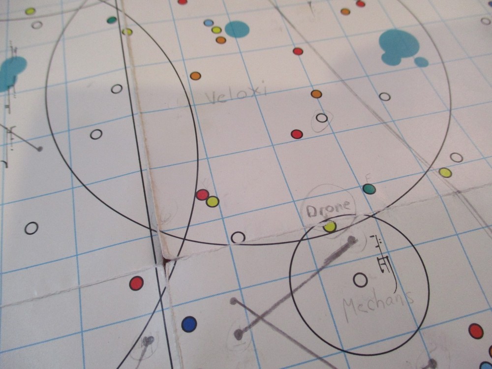 Starflight Commodore Amiga Computer Game Starmap Map Poster Insert ONLY