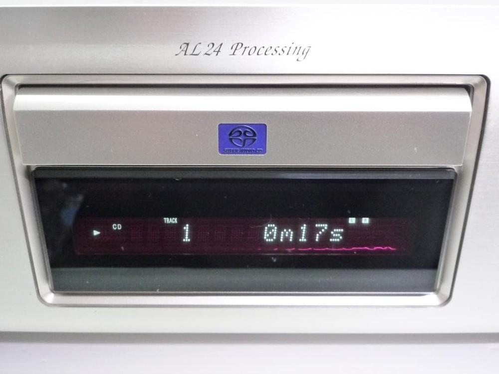 DENON DCD-1500AE SP SACD Player Silver AC100V Tested