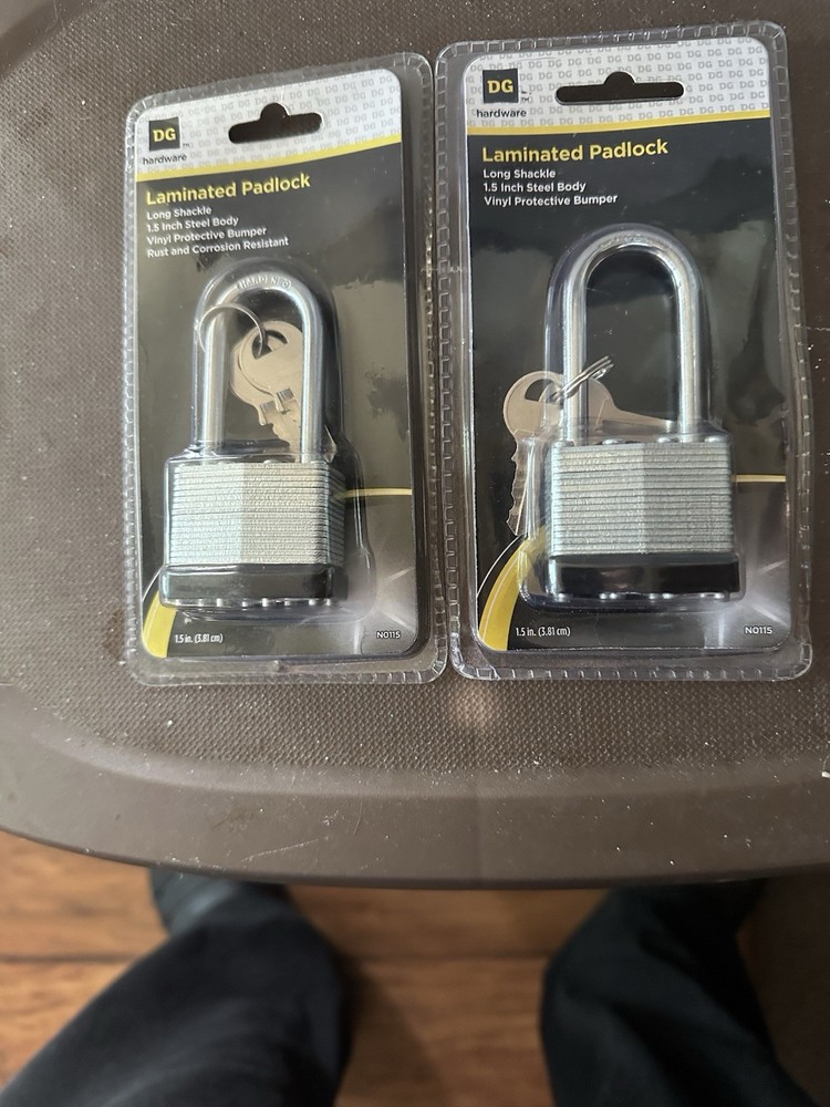 Dg Hardware Laminate Padlocks