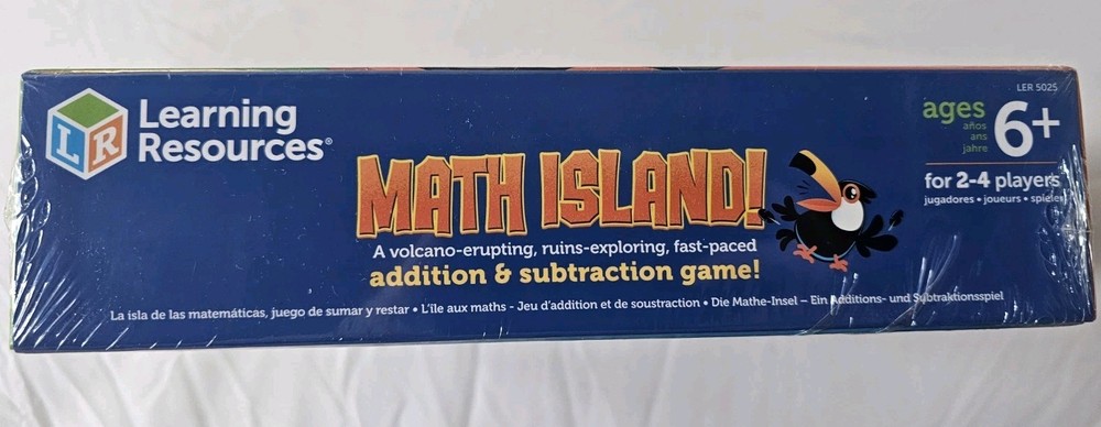 Learning Resources Math Island Addition & Subtraction Game Ages 6+ SEALED