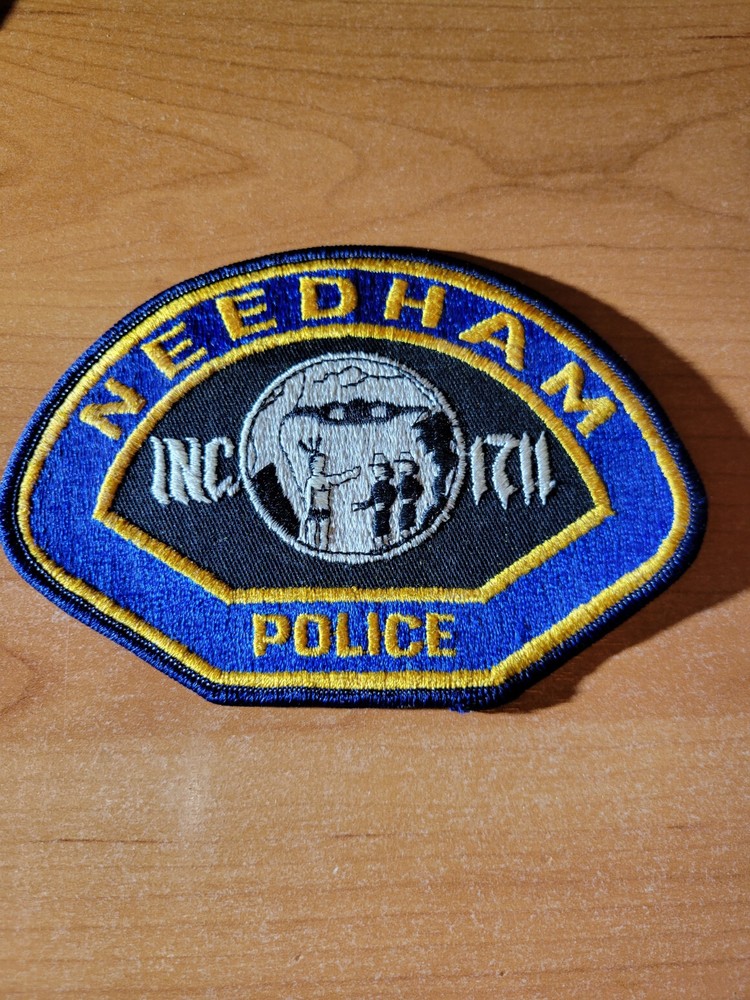 Needham MA Police Patch