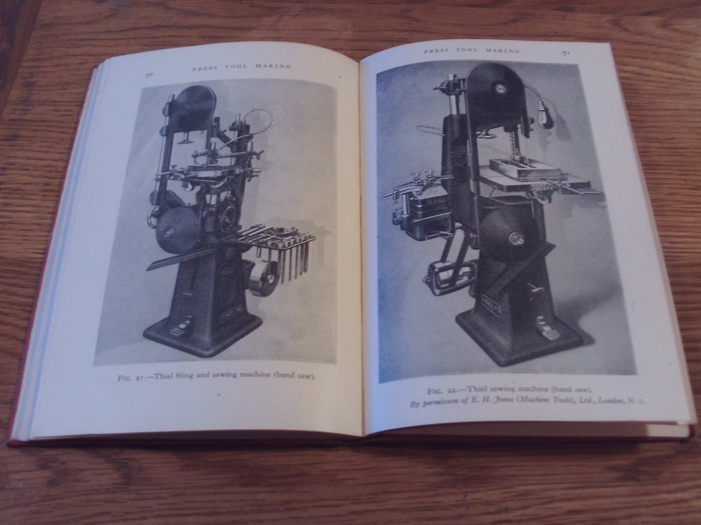 Press Tool Making Very scarce vintage book
