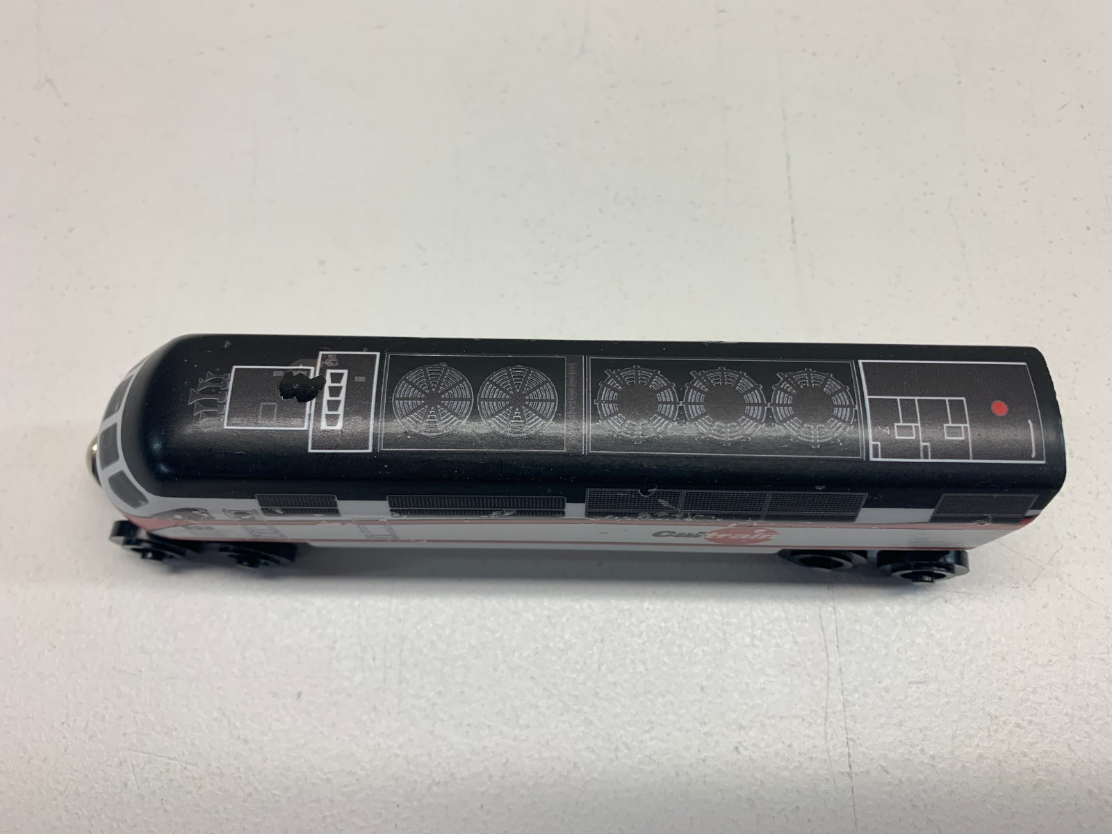 Wooden Whittle Shortline Railroad CALTRAIN 923 Commuter MP36 Locomotive Engine