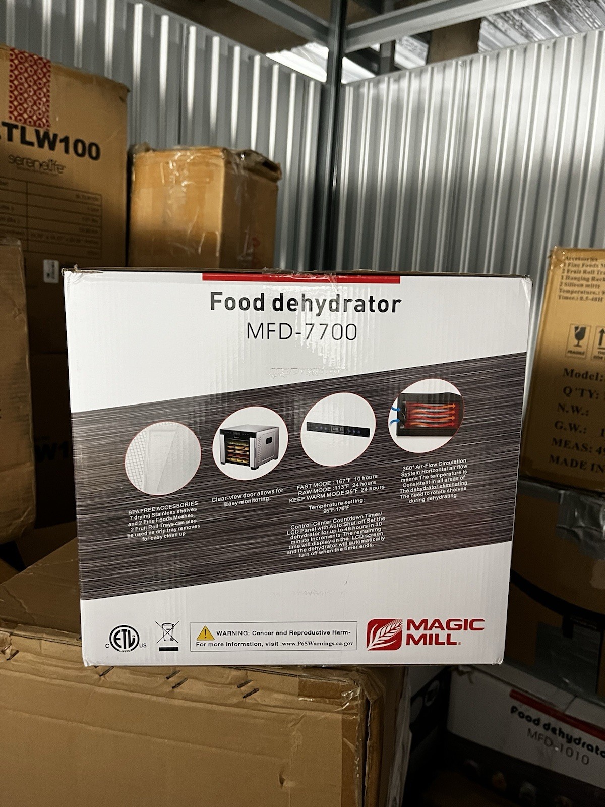 Magic Mill MFD-7700 Food Dehydrator