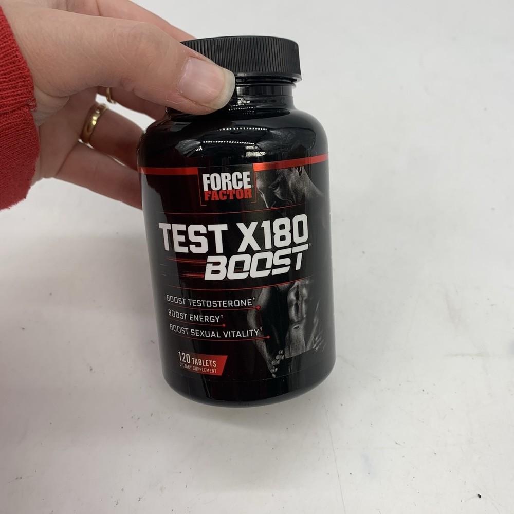 Force Factor Test X180 Boost, Testosterone Booster for Men, Testosteron Pills