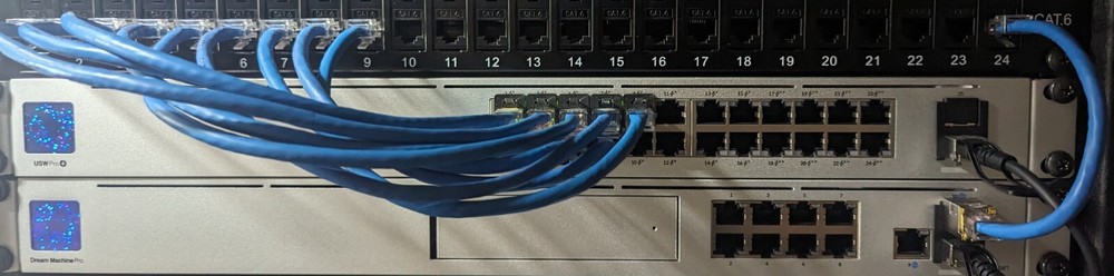 Network Switch Link Light Covers, 24W+24N RJ45, 4 SFP, Black, 3D Printed