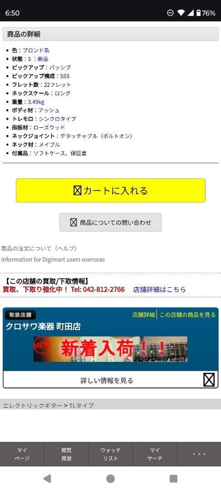 Fujigen Stratocaster