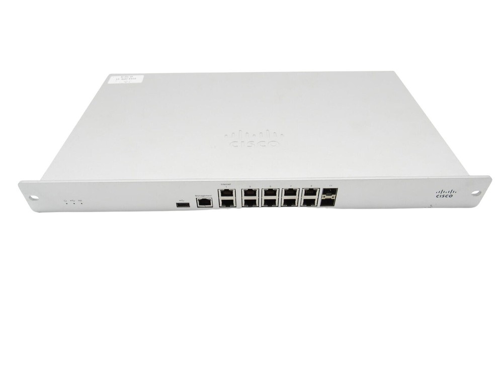 Cisco Meraki MX84 Cloud Managed Security Appliance
