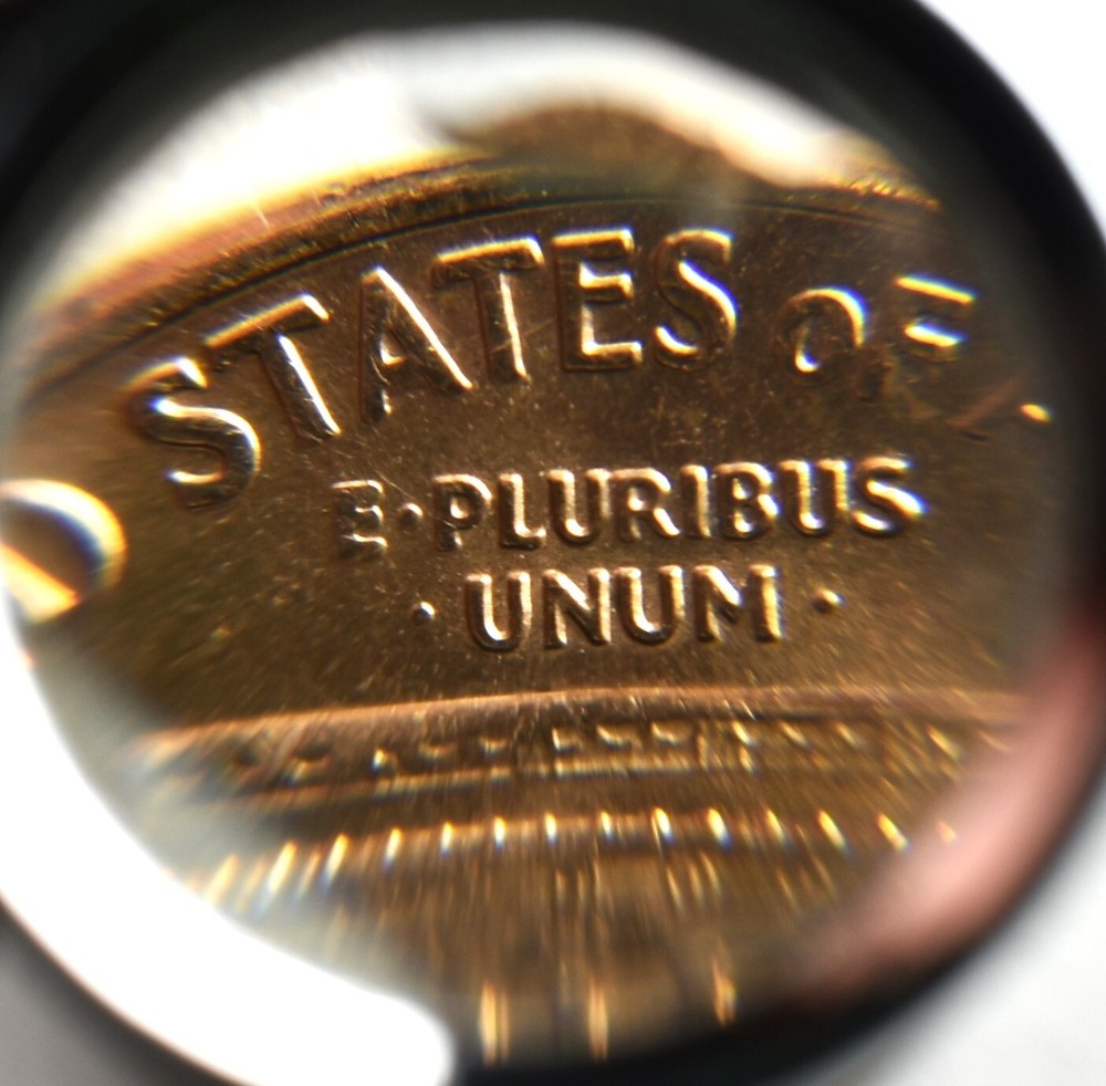 1972 D Lincoln Memorial Penny with Errors High Mint State Red