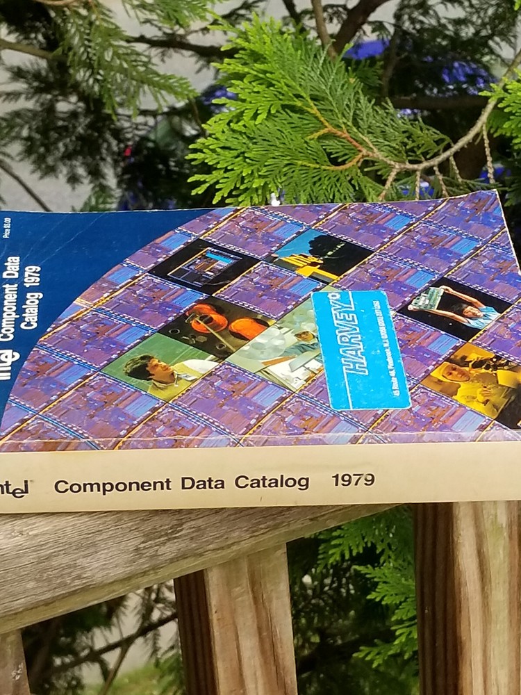 VINTAGE ELECTRONICS BOOK DATA 1979 INTEL COMPONENT DATA CATALOG