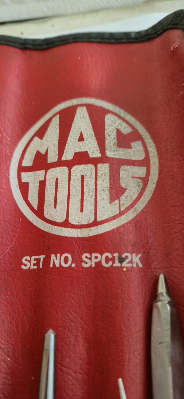 MAC TOOLS 9 PIECE CHISEL & PUNCH SET + 3 OTHERS