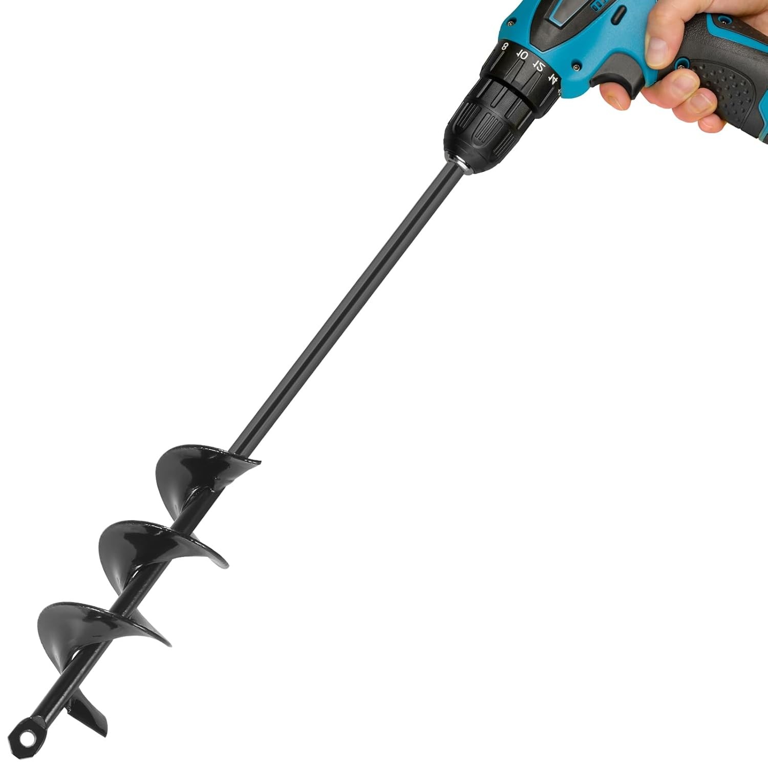 Garden Auger Drill Bit for Planting Bulbs