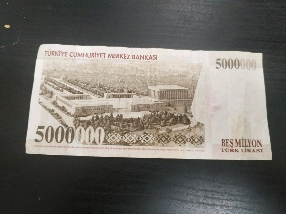 Turkey 5 Million Lira