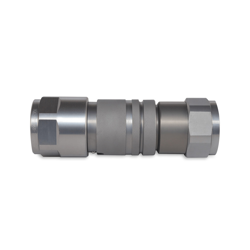 1″ Flat Face Hydraulic Quick Couplers Set - 1″ SAE Thread