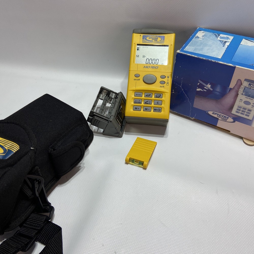 HD150 Distance Meter Spectra Precision Laser With Case