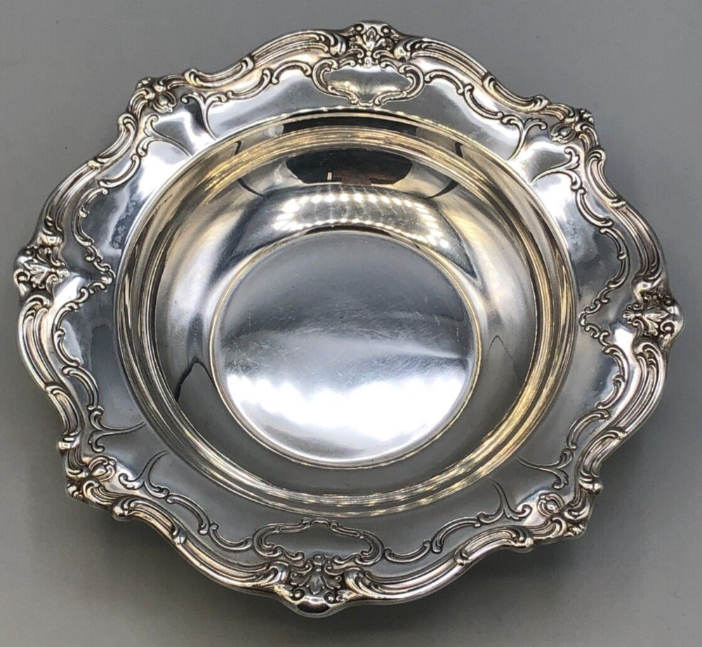 Chantilly by Gorham Sterling Silver Candy Dish 6.25"
